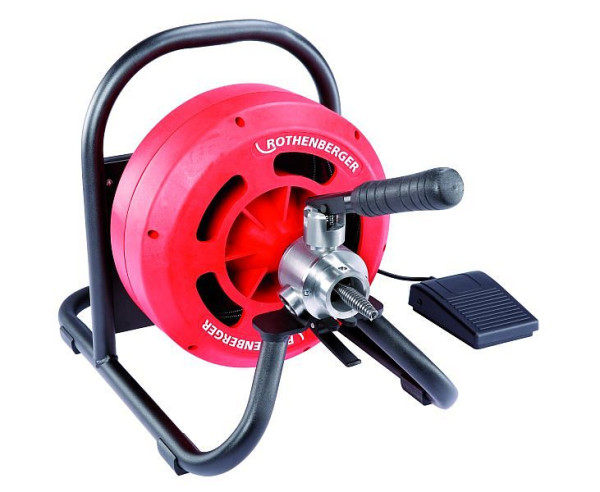 Rothenberger Rohrreinigungsmaschine RODRUM S 10 inkl. Spirale 10 mm/10m, EU, 1000001256