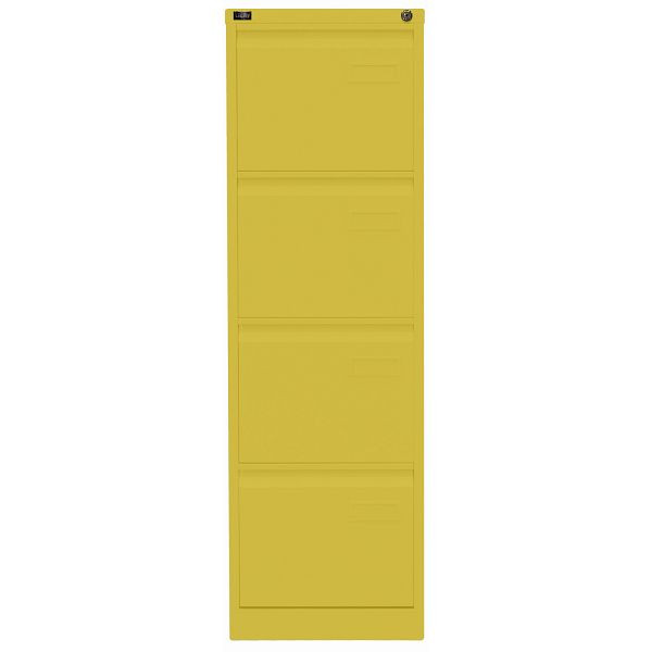 Bisley LIGHT Hängeregistraturschrank LIGHT, einbahnig, 4 HR-Schubladen, 677 tickleweed, IPCCA14677