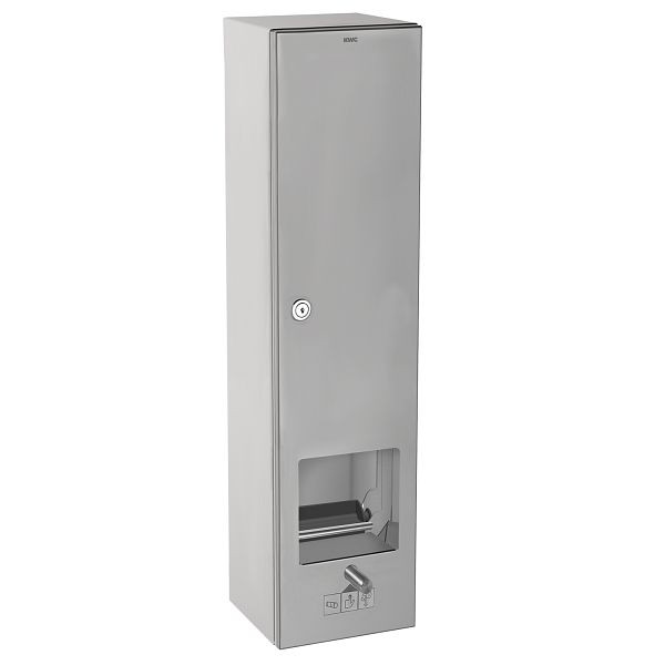 KWC WC-Vierfachrollenhalter, Rodan, Edelstahl, 144x610x145 mm, Aufputz, 2030002104