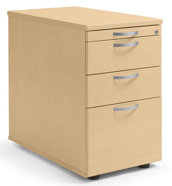 Deskin Standcontainer Multi M pro, Buchedekor, B 435 x H 720 x T 800 mm, 2 Schübe, 294417