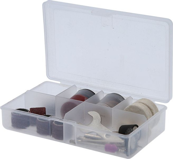 KS Tools Zubehör-Satz, 50-teilig, für alle gängigen Schleifer geeignet, 515.3992