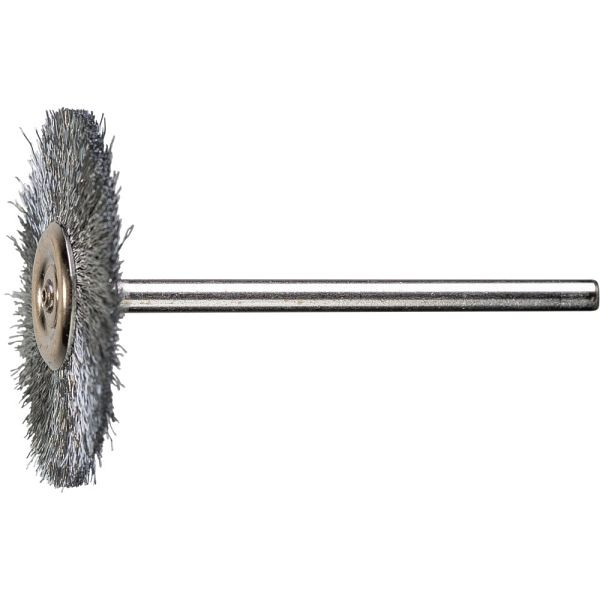 Pferd Rundbürste mit Schaft, ungezopft RBU 3202/3 ST 0,10, VE: 10 Stück, 43102051