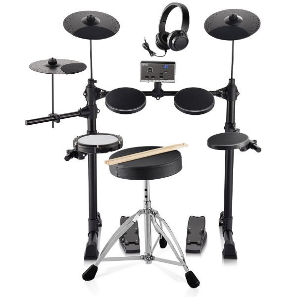 VEVOR E-Drum-Set Elektronisches Schlagzeug, 150 Sounds für Anfänger & Erwachsene, BJZJDZGLJZJS2A0MSV2
