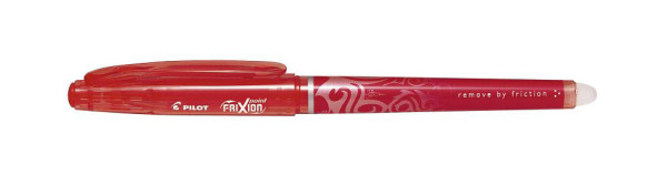 PILOT Tintenroller FriXion Point - 0,3 mm, radierbar, rot, BL-FRP5-R