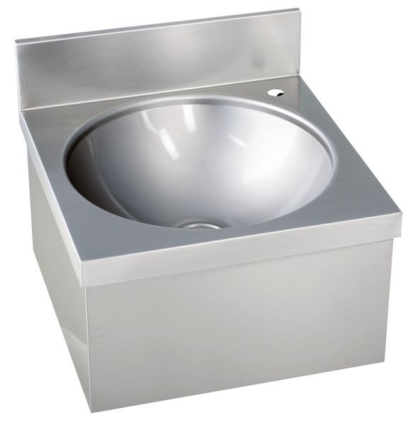 KBS Handwaschbecken eckige Form, ovales Becken, Wandmontage, 21010005
