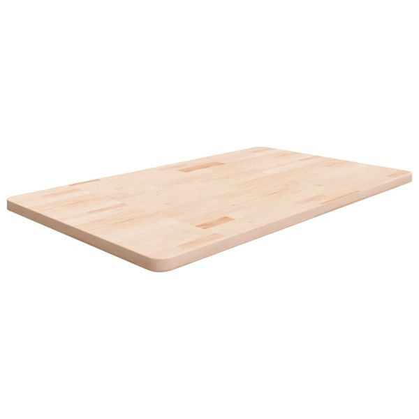 vidaXL Waschtischplatte 100x60x2,5 cm Massivholz Unbehandelt, 342941