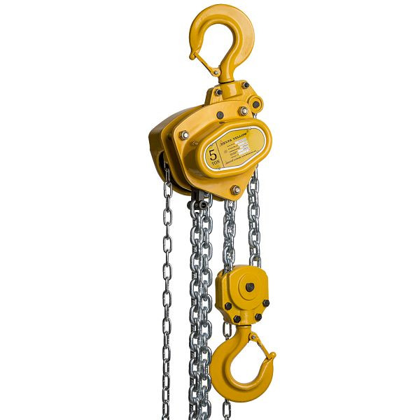 DELTA YELLOW® Stirnradkettenzug, 5t mit 3m Hubhöhe, DY.0.04405003