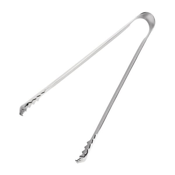 Olympia Eiswürfelzange 16 cm lang, Edelstahl, gezackt, C192