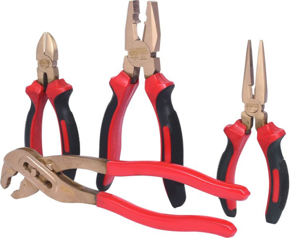 KS Tools BERYLLIUMplus Zangen-Satz 4-teilig, 962.0650, 4042146516225