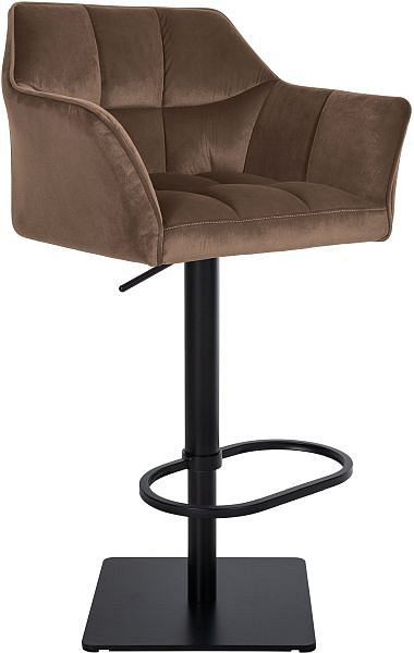 CLP Barhocker Damaso B Samt, braun, 321940, 4251756488222