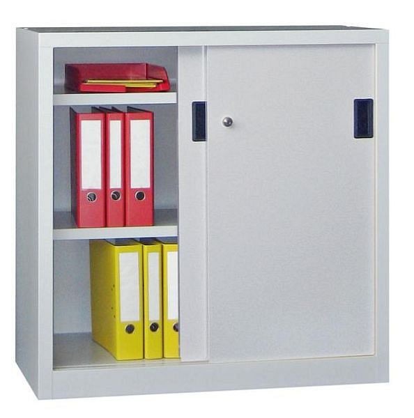Pavoy Schiebetürenschrank 1000/600/1000, Böden gepulvert, Sichtfenster, 30300-100-691-905303