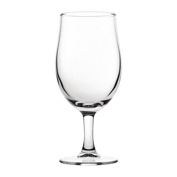 Utopia Nucleated Toughened Draft Beer Glasses 570 ml CE-gekennzeichnet (12 Stück), CY329