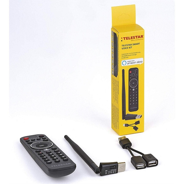 TELESTAR Smart Voice Kit für DIGINOVA 25 Smart, Smart Kit, Smart Home, Alexa, Sprachsteuerung, 5400158
