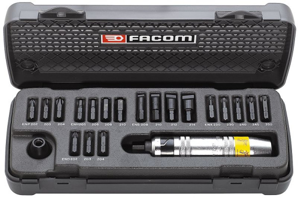 Facom Hand-Schlagschrauber mit Bits, 21-teilig, NS.265M