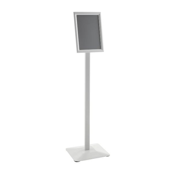 SPRINTIS Infoständer FLEX A4 mit Klapprahmen, silber, WTXX000367