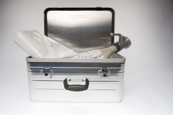 Ökotec Ersatzschlauch Türabdichtung aus PE 55 cm Stauhöhe, Schlauchlänge: 12 m für Türbreite: 10 m, N2304-10-55-Er.