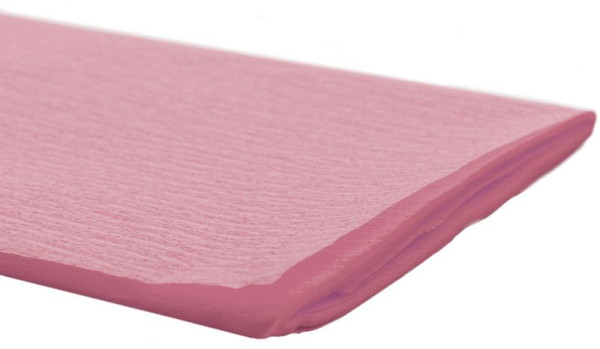 Werola Feinkrepppapier - 50 x 250 cm, rose, VE: 2,5 m, 12061176