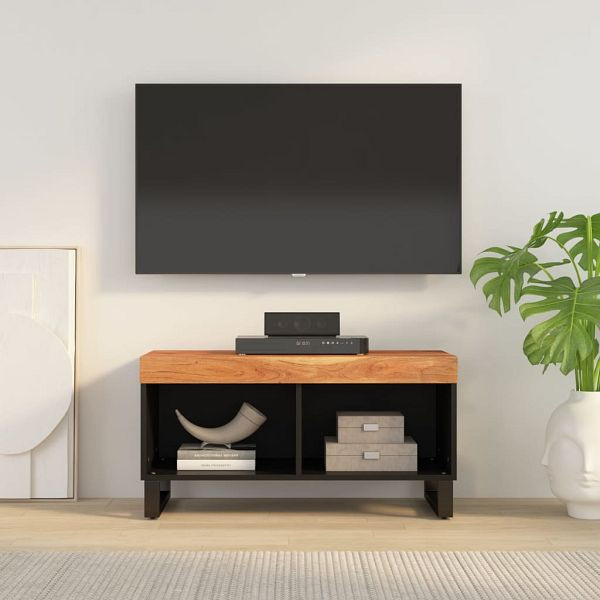 vidaXL TV-Schrank 85x33x43,5 cm Massivholz Akazie, 352894