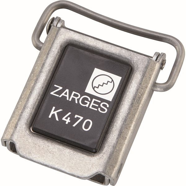 ZARGES Zarges Comfort-Klappverschluss, mit schwarzem Clip K470, 859778