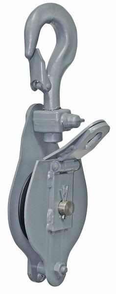 Planeta Drahtseilblock - einrollig - klappbar nach DIN 15401 Tragfähigkeit 1000 kg, D01561