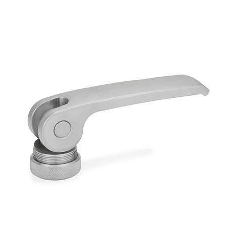 Ganter Exzenterspanner mit Innengewinde, Hebel Edelstahl (GN 927.5-101-M8-A), VE: 5 Stück, 927.5-101-M8-A