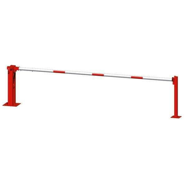 Schake Handschranke mit Gasdruckfeder und festem Auflagepfosten, 415_70ZZPB