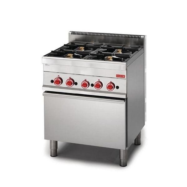 Gastro M Gasherd mit Ofen 65/70CFG, Propangas, 650-Serie, GN047
