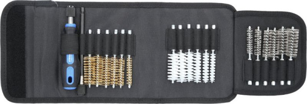 Brilliant Tools Reinigungs-Bürsten-Satz, 20-teilig, BT103000