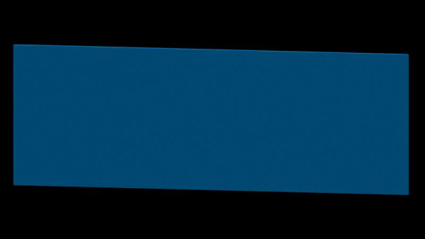 ANKE Werkbänke Blende Systemaufbau, 1900 x 650 mm (AM 1941), RAL 5010, 961.054