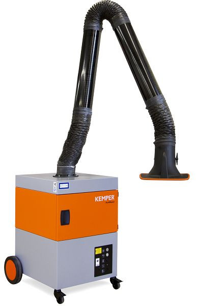 ELMAG Absauganlage, fahrbar, Profi-Master, Absaugarm Ø 150mm/2m in Rohrausführung, Absauglänge mit Arm max. 1.100 m³/h 1,1 kW 3x400 V, 58605