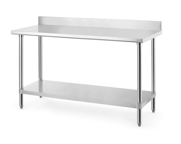 Hendi Arbeitstisch mit Aufsatz, 1600x600x950 mm Budget Line, 817599