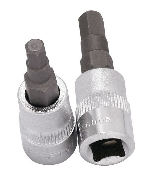 Kraftwerk Bit-Steckschlüssel-Einsatz Innensechskant 1/4" 7 mm, 106007