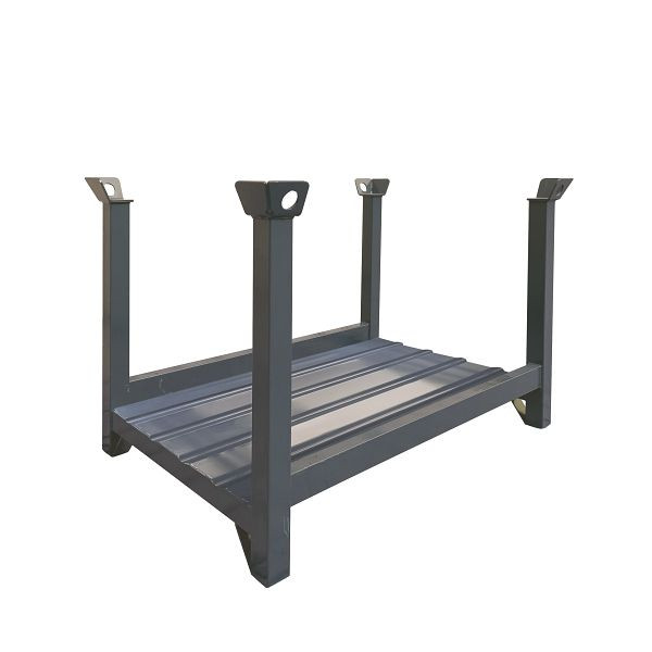 Eichinger Industrie Lagergestell mit Boden, ohne Wände, 1500 kg, LxBxH 1000x800x750 mm, anthrazitgrau, 13230100000096