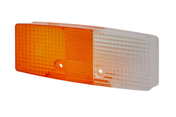 HELLA Lichtscheibe, Blinkleuchte, rechts, gelb / glasklar, 9EL 118 705-001