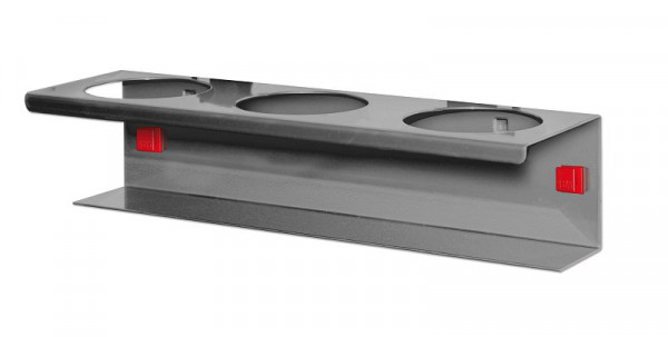 Kappes RasterPlan/ABAX Runddosenhalter 3-fach, anthrazitgrau, 3342.00.6208