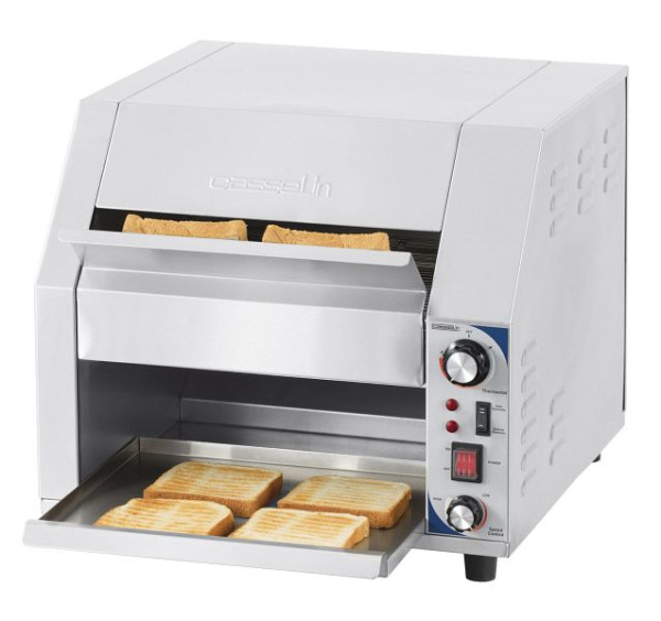 Casselin Durchlauftoaster, Gehäuse aus Edelstahl, CCYTL, 3611630008631