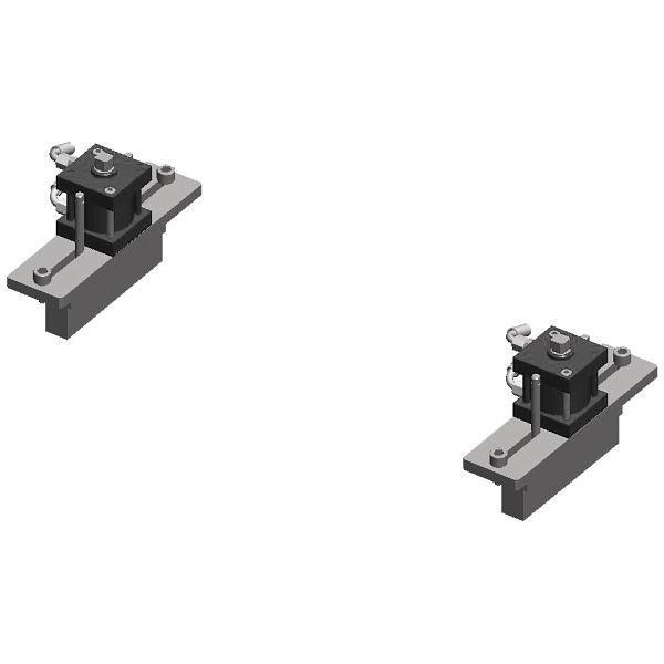 Metallkraft Hydraulische Bündelspannvorrichtung, Bündelspannvorrichtung für BMBS 300 x 320 CNC-G, 3640061