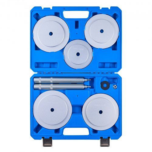 VEVOR Lagerpressen Set 7-tlg. mit 5 Buchsen, Griff, Verlängerung, Buchsentreiber, inkl. Aufbewahrungskoffer, ZCTJ7JTLHJFHBMJ2Q001V0