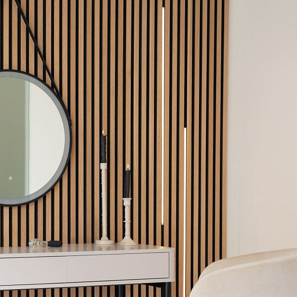 HOME DELUXE LED Lichtleiste für Akustikpaneel NOX - Funkset, 72729