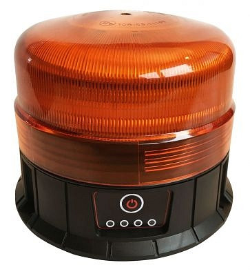 Berger & Schröter Akku LED Rundumkennleuchte 12/24V mit Funkfernbedienung, 20319