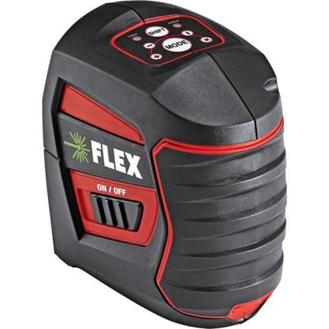 FLEX Selbstnivellierender Kreuzlinien-Laser mit Empfängermodus ALC 2/1-G/R, 509833