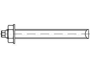 ART 88534 FISCHER-Ankerstangen Stahl verzinkt RG M 24 x 400 VE=S (10 Stück)