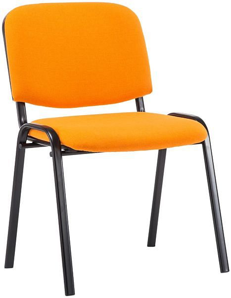 CLP Besucherstuhl Ken V2 Stoff, orange, 152483009, 4251380467990