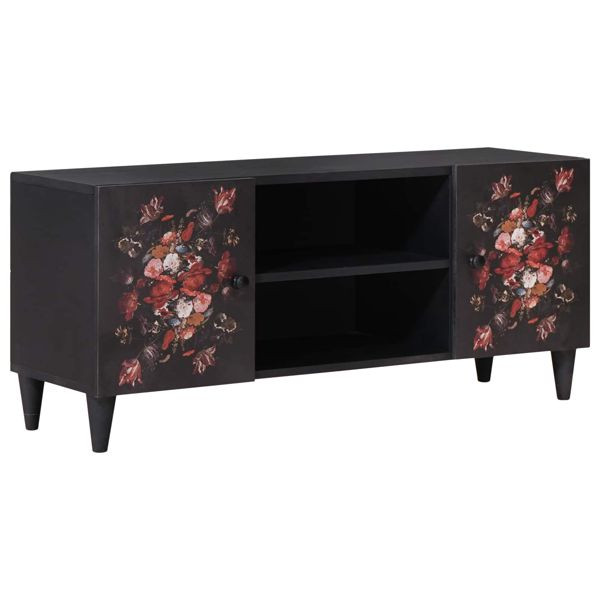 vidaXL Stauraumschränke Mehrfarbig 105 x 33,5 x 46 cm Massivholz Mango, 4018700