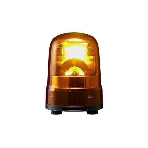 PATLITE LED Drehspiegelleuchte gelb, Spannung: 12-24V DC, Lautstärke: 88db, SKH-M1JB-Y