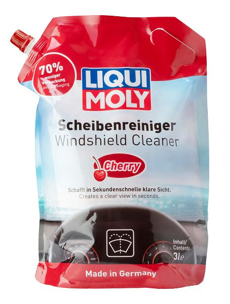 LIQUI MOLY Scheibenreiniger Cherry, Beutel Kunststoff, VE: 3 Liter, 21707
