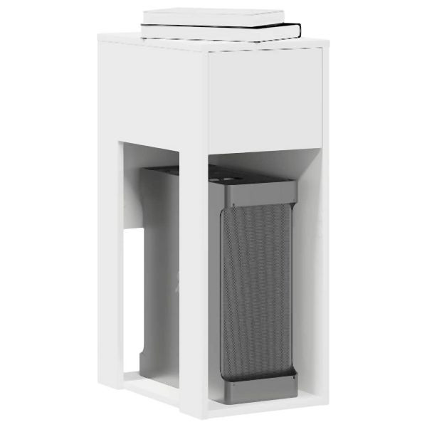 vidaXL Computerschrank mit Schublade Weiß 30x44x74 cm, 858731
