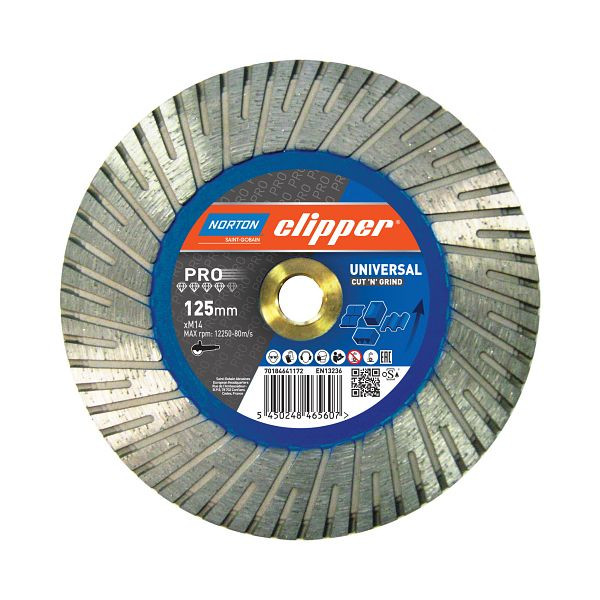 Norton Clipper Trennscheibe Pro Cut N Grind- 125 Ø mm, 70184641172
