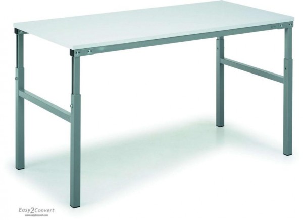 Treston Arbeitstisch 700x1800mm, grau in ESD-Ausführung TP-718ESD