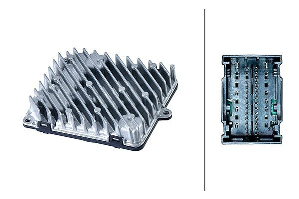 HELLA Steuergerät, Hauptscheinwerfer, 12V, LED, Einbauposition: beidseitig, 5DF 211 101-161